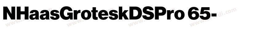 NHaasGroteskDSPro 65字体转换 NHaasGroteskDSPro 65字体转换